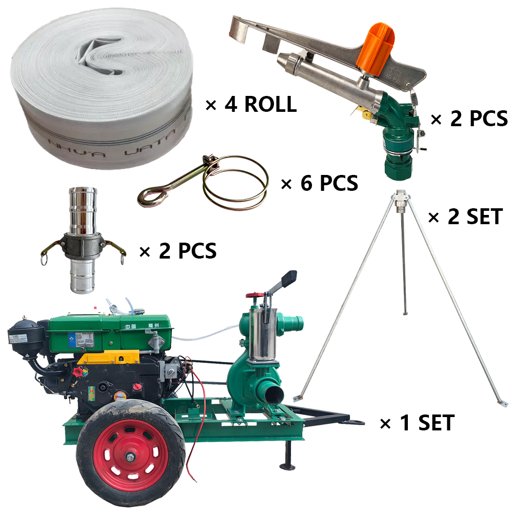 临沧程瑞达PY40摇臂喷枪灌溉套装